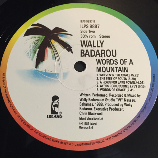 Wally Badarou - Words Of A Mountain (LP)