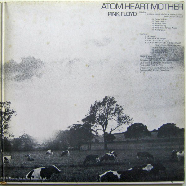 Pink Floyd - Atom Heart Mother (LP, Album, RP, Gat)