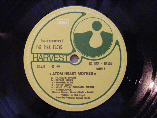Pink Floyd - Atom Heart Mother (LP, Album, RP, Gat)