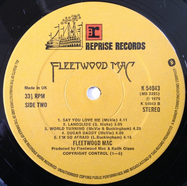 Fleetwood Mac - Fleetwood Mac (LP, Album)