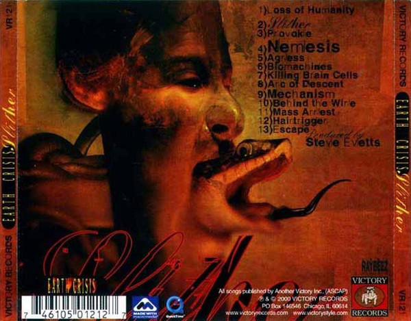 Earth Crisis - Slither (CD, Album)