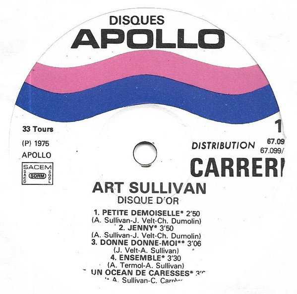 Art Sullivan - Petite Demoiselle (LP, Album)