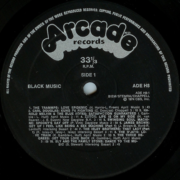 Various - Black Music (LP, Comp)