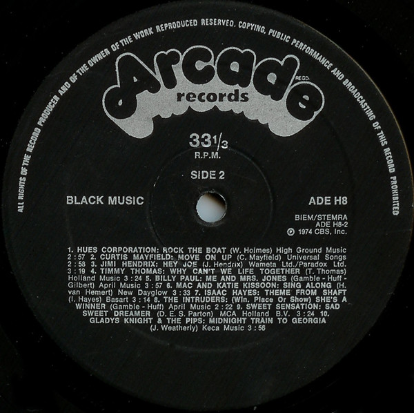 Various - Black Music (LP, Comp)