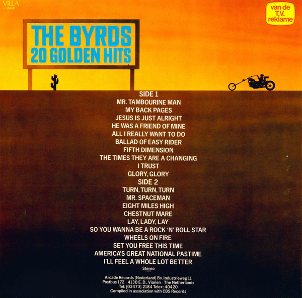 The Byrds - 20 Golden Hits (LP, Comp)