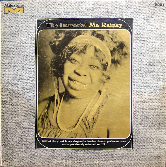 Ma Rainey - The Immortal Ma Rainey (LP, Comp, RE)