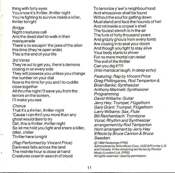 Michael Jackson - Thriller (CD, Album, RP)