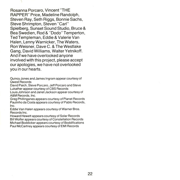 Michael Jackson - Thriller (CD, Album, RP)