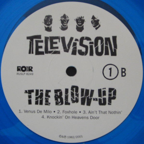 Television - The Blow-Up (LP, Blu + LP, Gre + Album, RE, Rai)