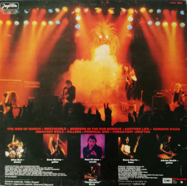 Iron Maiden - Killers (LP, Album)