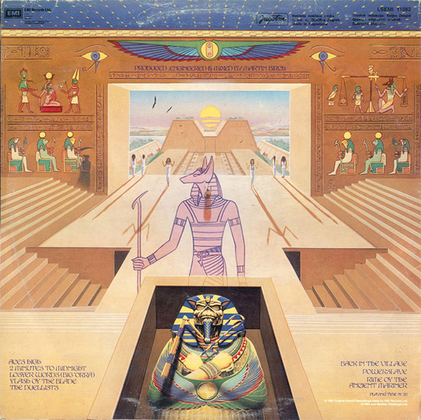 Iron Maiden - Powerslave (LP, Album)