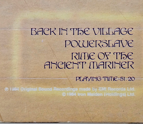 Iron Maiden - Powerslave (LP, Album)