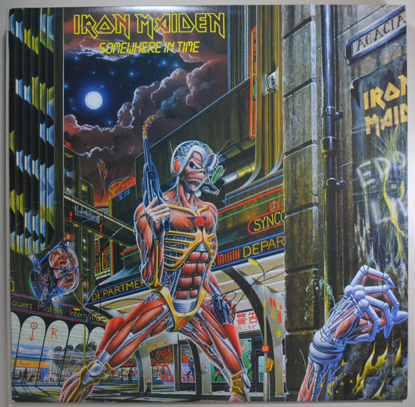 Iron Maiden - Somewhere In Time (LP, Album)