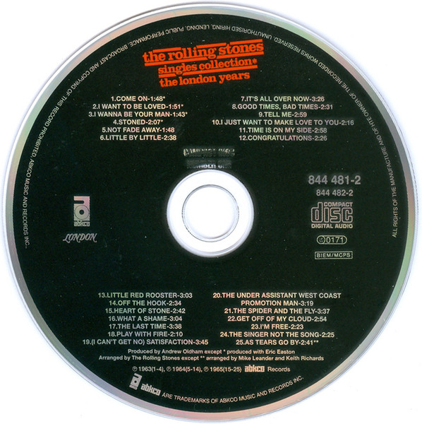 The Rolling Stones - Singles Collection* (The London Years) (3xCD, Comp, RE, RM)