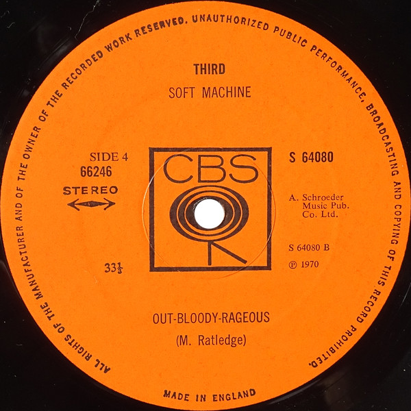 Soft Machine - Third (2xLP, Album, RP, Gat)