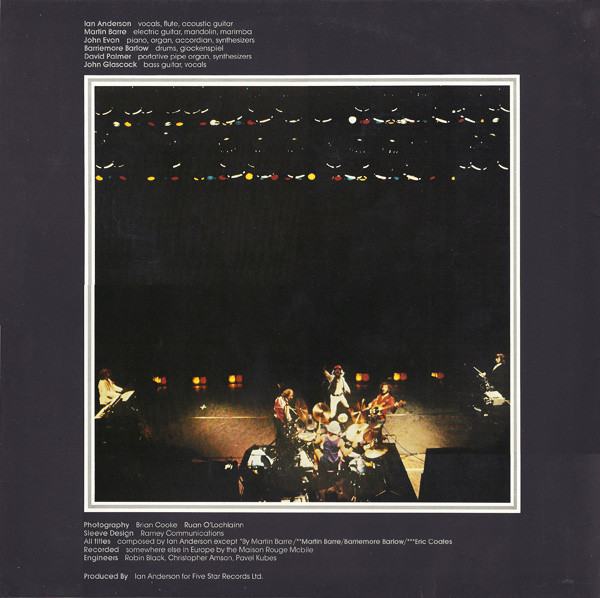 Jethro Tull - Live (Bursting Out) (2xLP, Album, Gat)