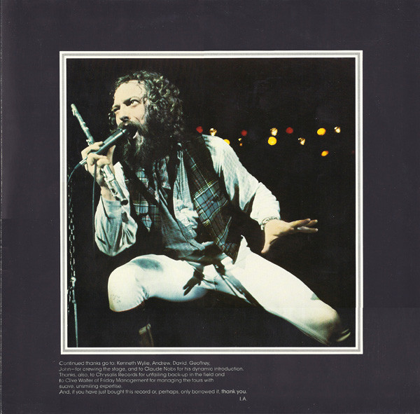 Jethro Tull - Live (Bursting Out) (2xLP, Album, Gat)