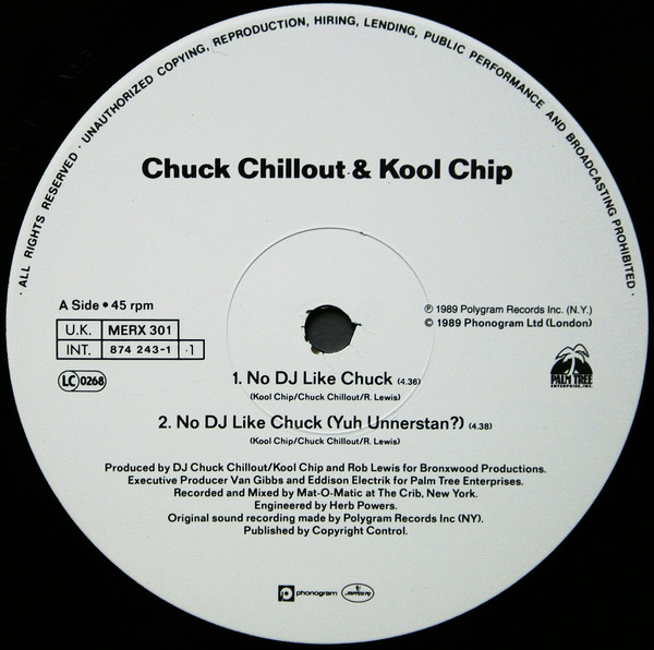 Chuck Chillout & Kool Chip - No DJ Like Chuck (12