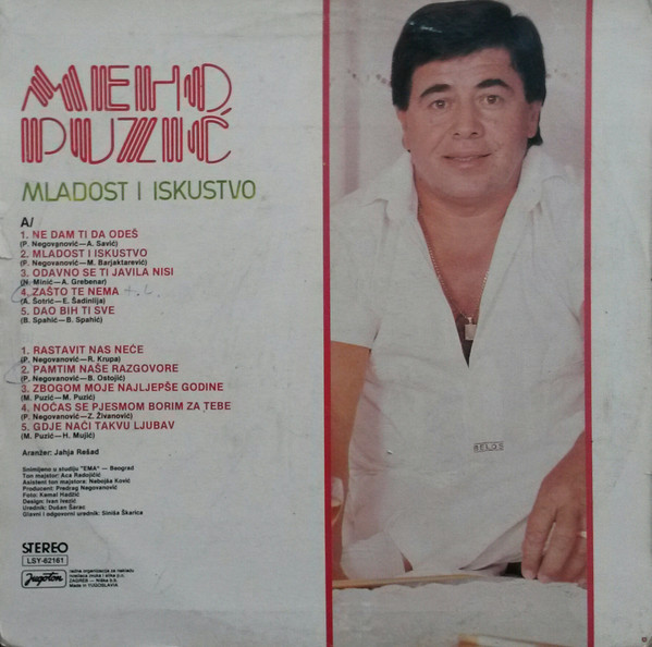 Meho Puzić - Mladost I Iskustvo (LP, Album)