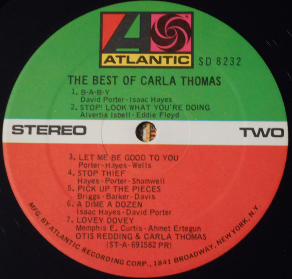 Carla Thomas - The Best Of Carla Thomas (LP, Comp, PR)