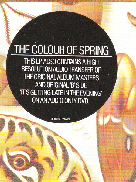 Talk Talk - The Colour Of Spring (LP, Album, RE, 180 + DVD-V, Album, RE, NTSC)