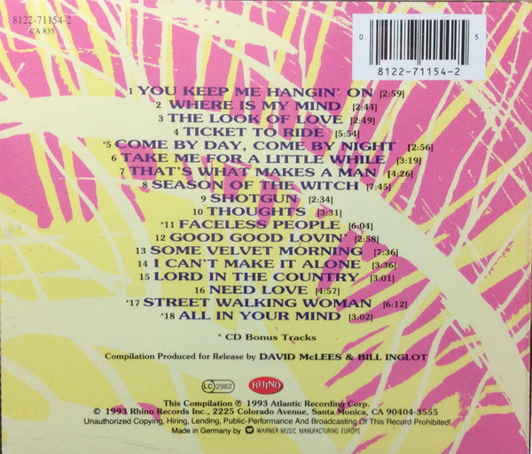 Vanilla Fudge - Psychedelic Sundae (The Best Of) (CD, Comp, RM)