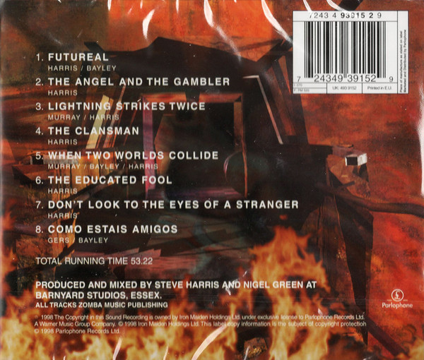 Iron Maiden - Virtual XI (CD, Album, RE)