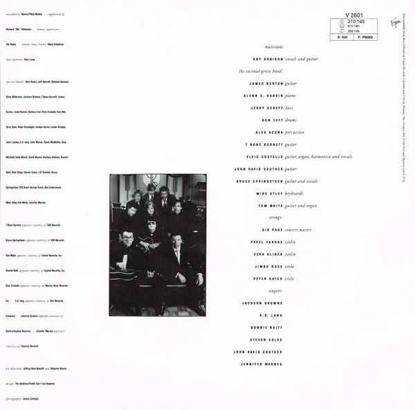 Roy Orbison - Roy Orbison And Friends - A Black And White Night Live (LP, Album)