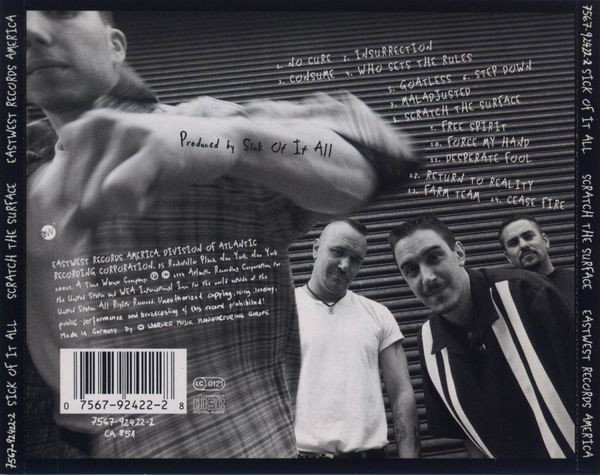 Sick Of It All - Scratch The Surface (CD, Album)