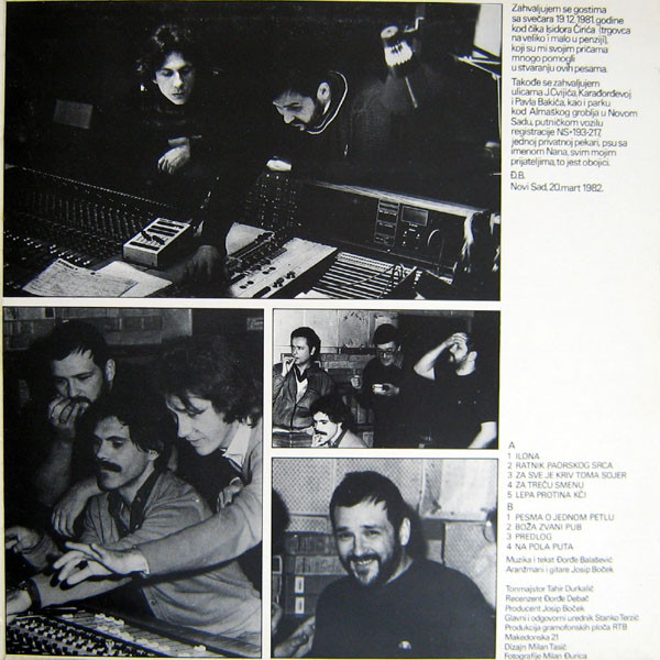 Đorđe Balašević - Pub (LP, Album, RP, Gat)