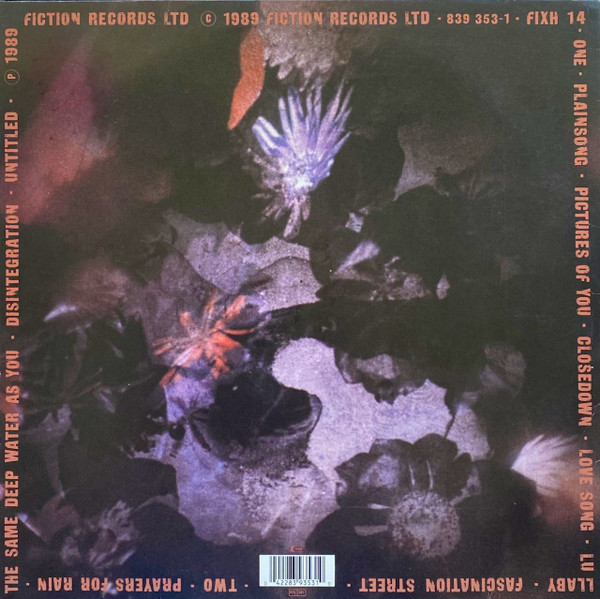 The Cure - Disintegration (LP, Album, Smo)