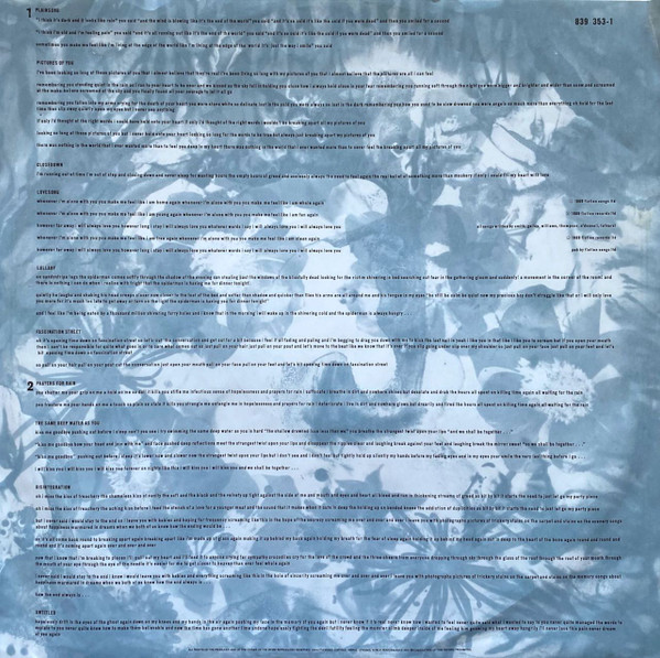 The Cure - Disintegration (LP, Album, Smo)