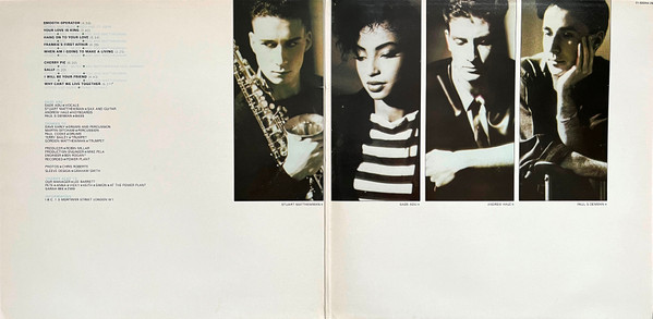 Sade - Diamond Life (LP, Album, Dar)