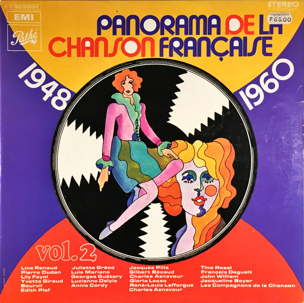 Various - Panorama De La Chanson Française - Vol.2 - 1948-1960 (2xLP, Comp)