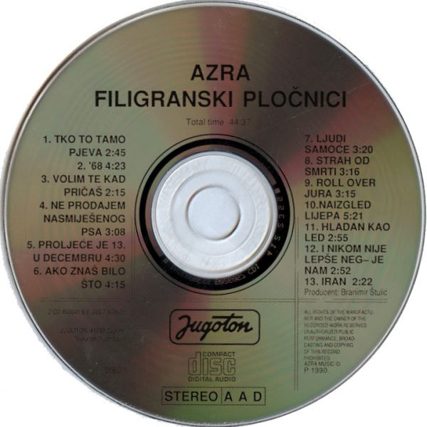 Azra (3) - Filigranski PloÄnici (2xCD, Album, RE)