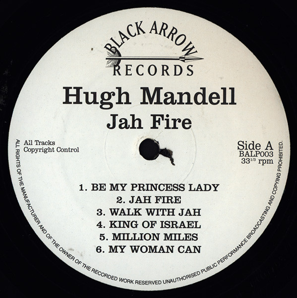 Hugh Mundell Featuring Lasky Castel* & Augustus Pablo - Jah Fire (LP, RE)