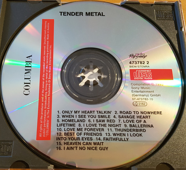 Various - Tender Metal (CD, Comp)