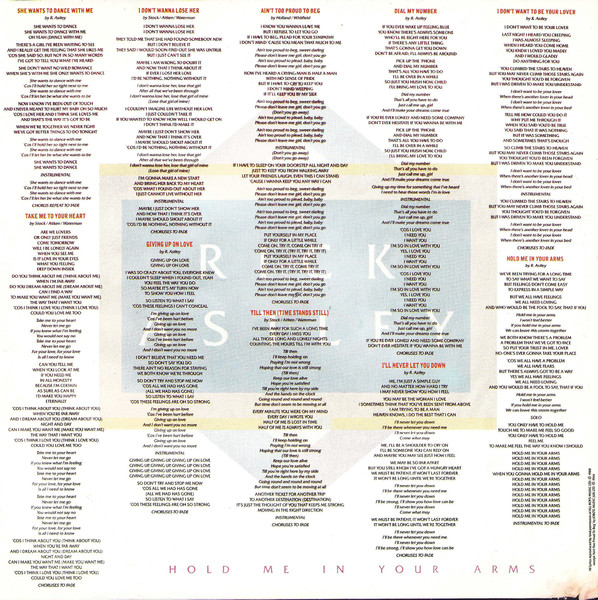 Rick Astley - Hold Me In Your Arms (LP, Album)