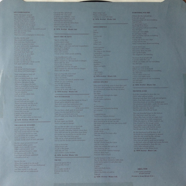 Steely Dan - The Royal Scam (LP, Album, RP)