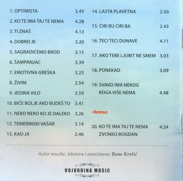 Garavi Sokak - Najveći Hitovi: Ko Te Ima Taj Te Nema (CD, Album, Comp)