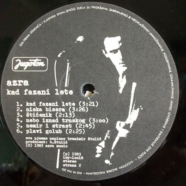 Azra (3) - Kad Fazani Lete (LP, Album)