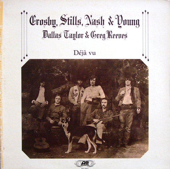 Crosby, Stills, Nash & Young - Déjà Vu (LP, Album, Gat)