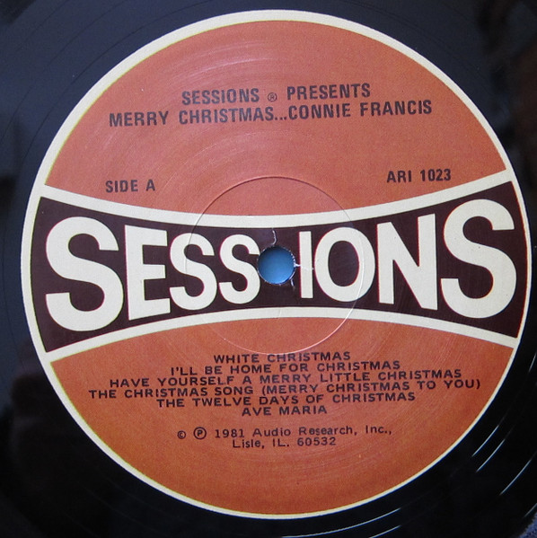 Connie Francis - Merry Christmas (LP, Album)