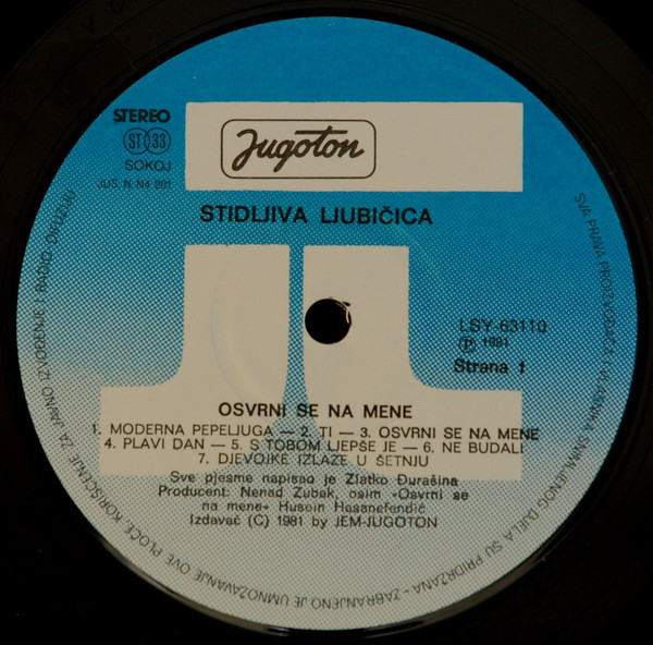 Stidljiva LjubiÄica - Osvrni Se Na Mene (LP, Album)