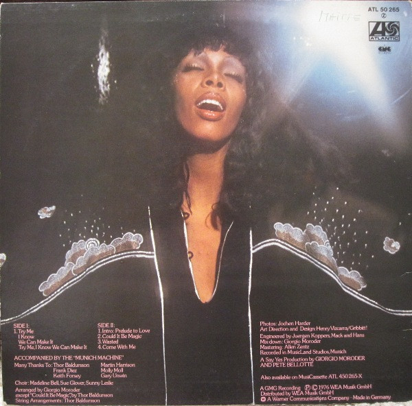 Donna Summer - A Love Trilogy (LP, Album, P/Mixed, Z P)