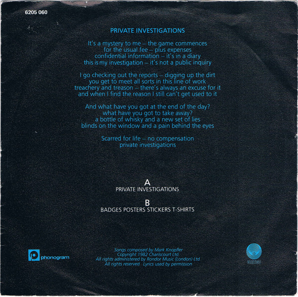 Dire Straits - Private Investigations (7