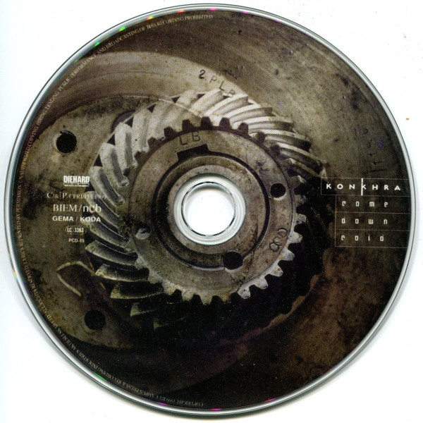 Konkhra - Come Down Cold (CD, Album)