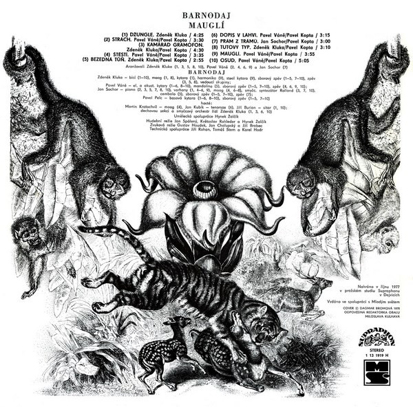 Barnodaj - Mauglí (LP, Album, Gre)