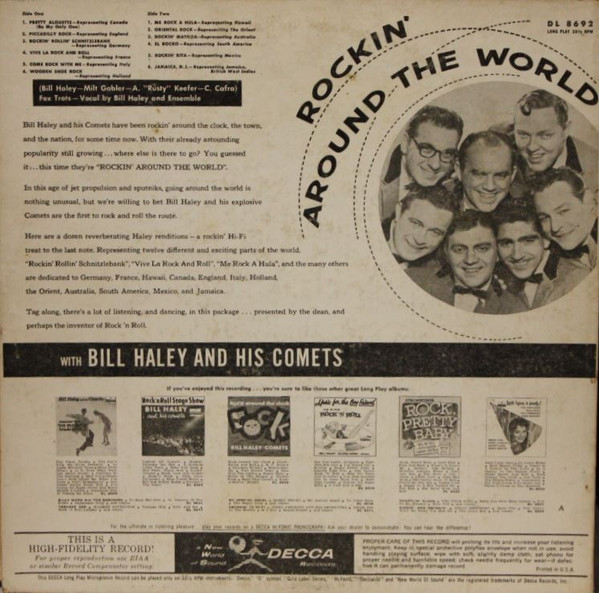 Bill Haley And His Comets - Rockin' Around The World (LP, Album)