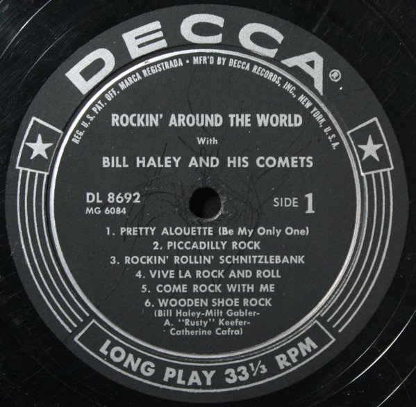 Bill Haley And His Comets - Rockin' Around The World (LP, Album)